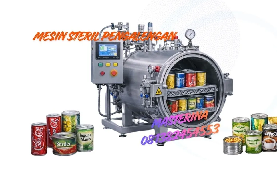 Jual mesin steril untuk pengalengan di jakarta