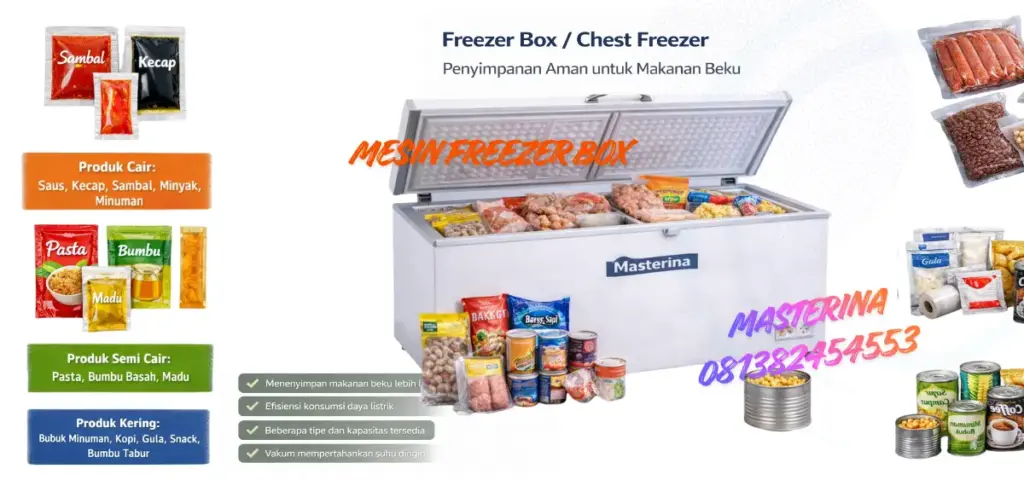 Jual FREEZER BOX ATAU CHEST FREEZER dijakarta