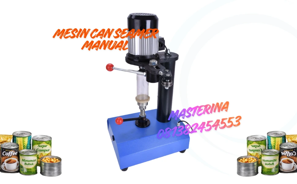 Jual mesin can sealer manual seamer penyegel kaleng di jakarta