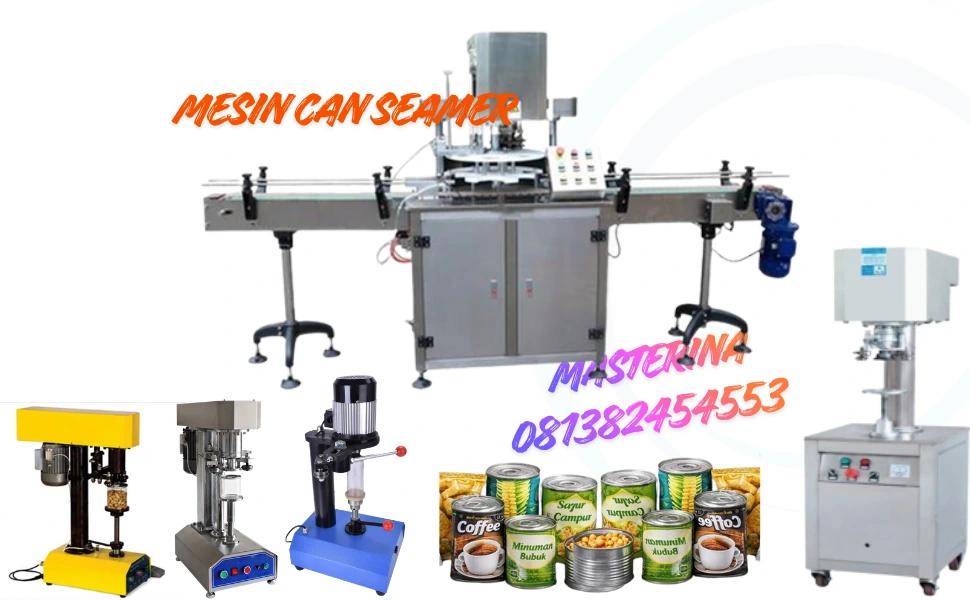 jual mesin can sealer seamer penyegel kaleng di jakarta